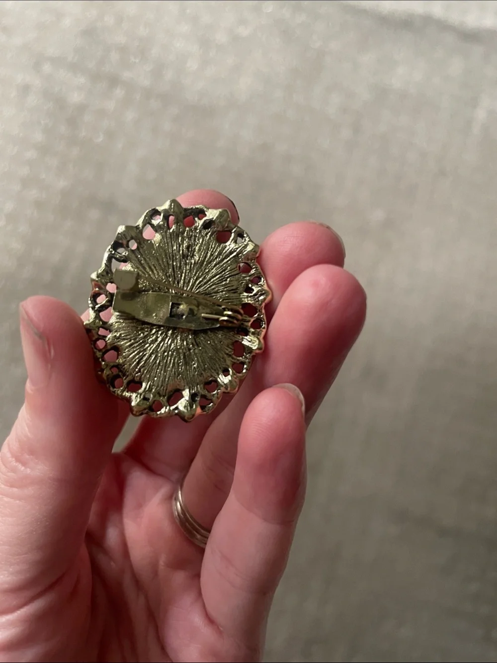 Lady Cameo Brooch